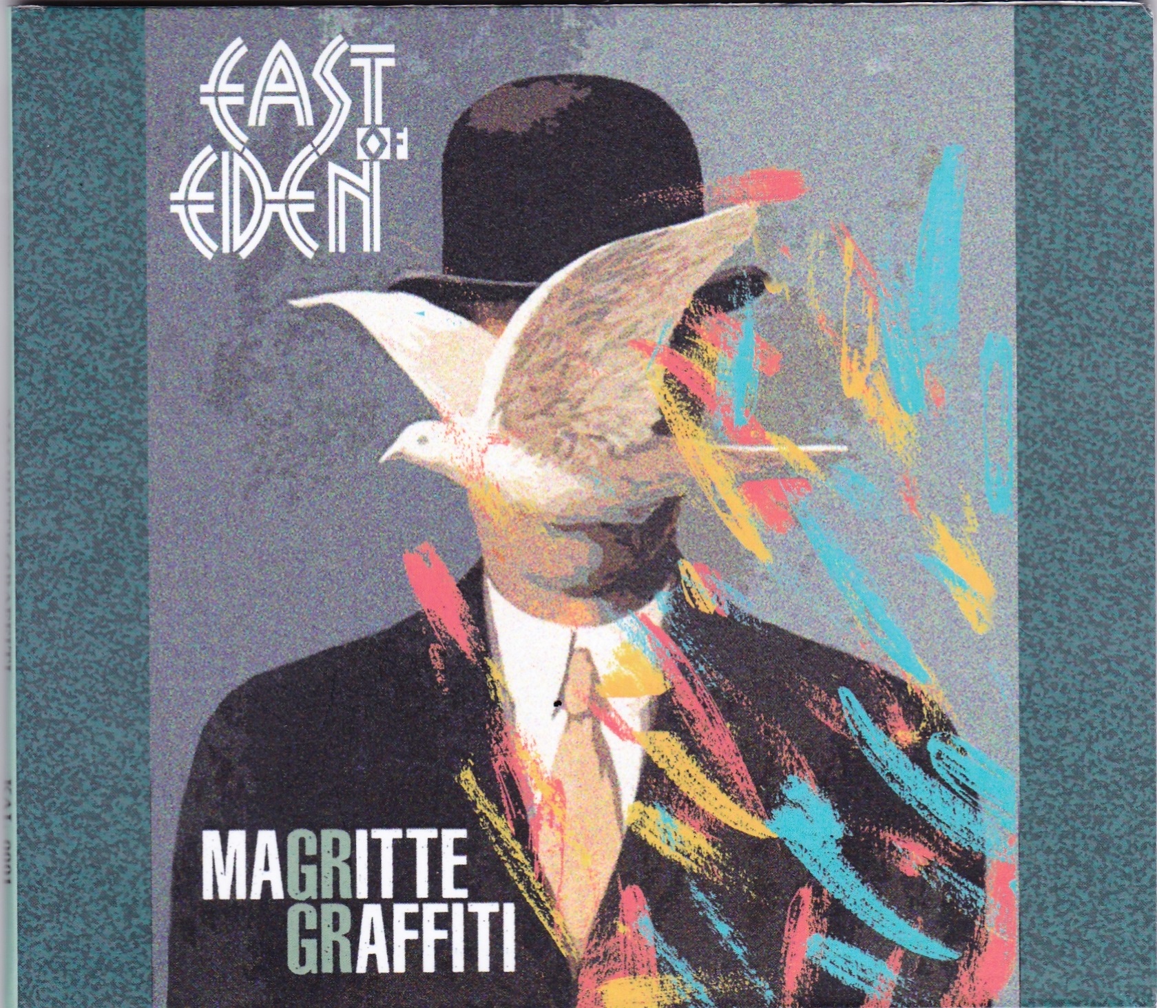 Magritte Graffiti East of Eden 2022
